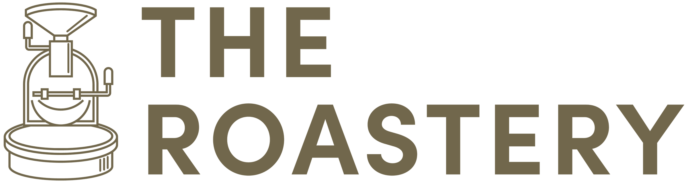 Logo for the Roastery coffee shop